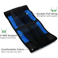 Thumbnail for Adjustable Lumbar Support Lower Waist Back Belt Brace Pain Relief for Men Women