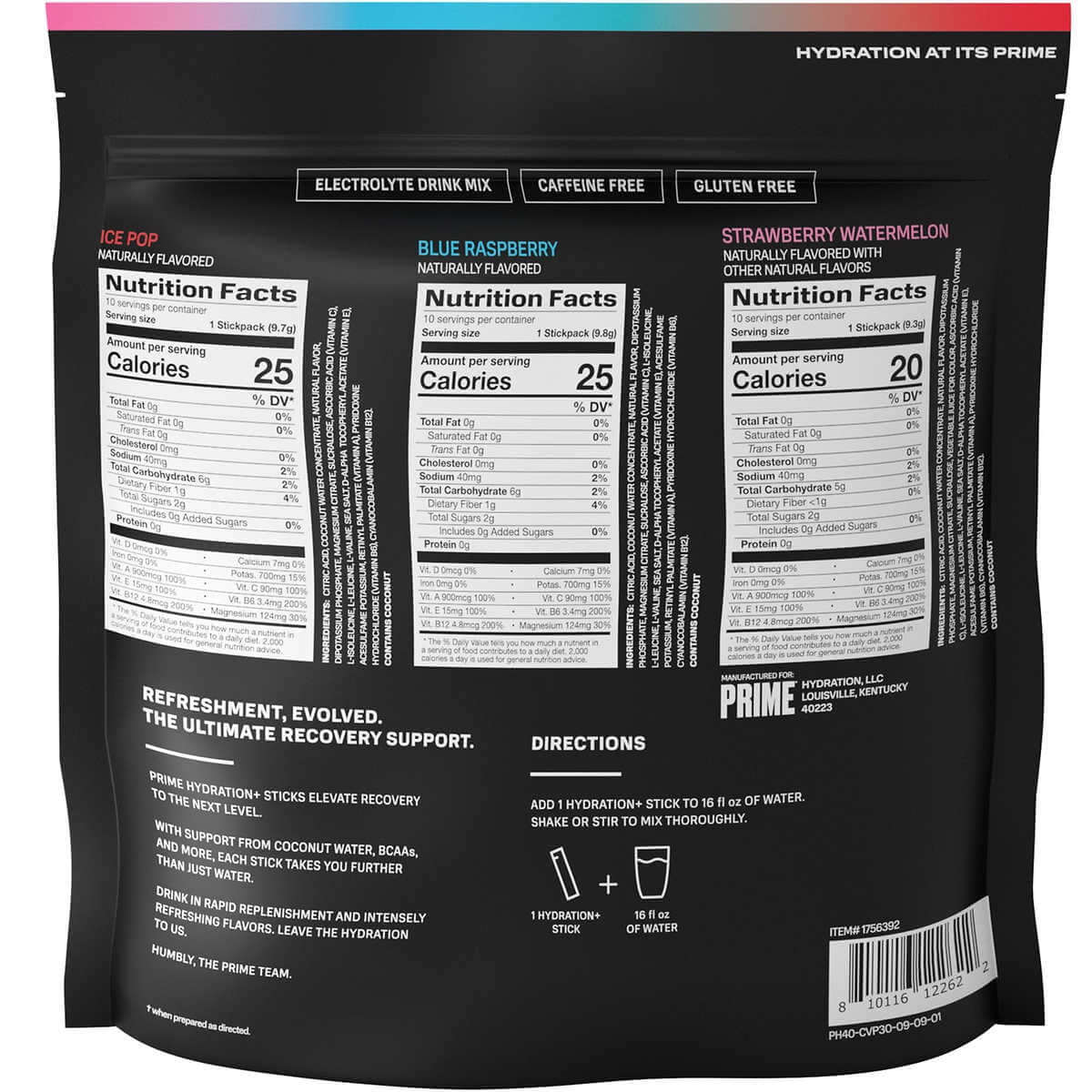 + Sticks Electrolyte Drink Mix Variety Pack 30 Count