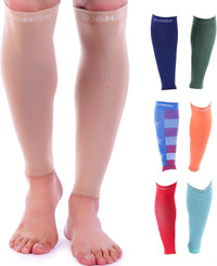 Thumbnail for Compression Calf Sleeve for Men & Women – 20-30Mmhg Graduated Support for Running, Shin Splints, Calf Strain – Knee High, Small to 6XL plus Size