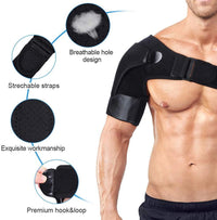 Thumbnail for Shoulder Brace for Torn Rotator Cuff, AC Joint Pain Relief - Arm Immobilizer Wrap,Recovery Shoulder Brace, Ice Pack Pocket, Stability Strap, Recovery Shoulder Brace, Ice Pack Pocket, Stability Strap