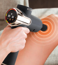 Thumbnail for Power Pulse Deep Tissue Percussion Muscle Massager - Touch Control, 3 Modes, 99 Speeds & 10 Attachments