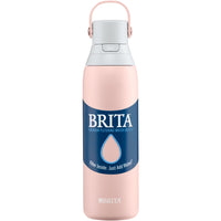 Thumbnail for 20 Oz Rose Premium Stainless Steel Leak Proof Filtered Insulated Water Bottle with Straw