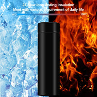 Thumbnail for Water Bottle with LED Temperature Display,Double Walled Vacuum Insulated Water Bottle,Stainless Steel Sports Automotivetravel Mug