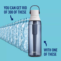 Thumbnail for Brita Water Bottle Plastic Water Bottle with Water Filter