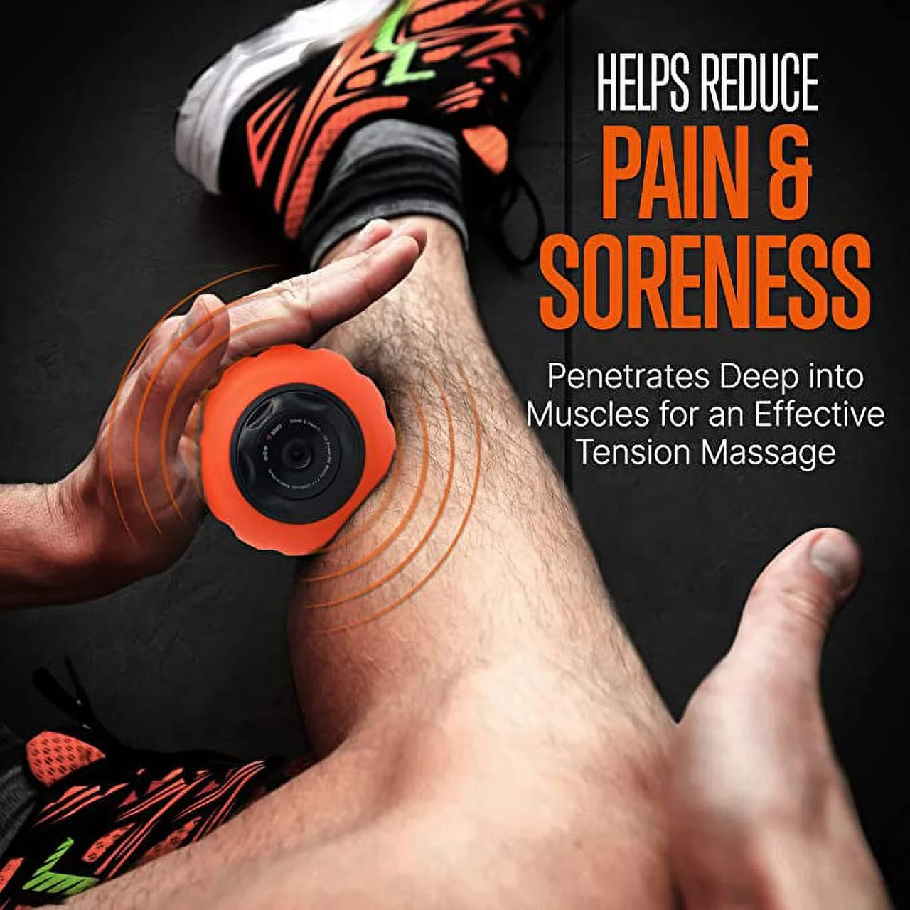 Peanut Wireless Vibrating Massage Ball 3 Vibration Intensity Levels, 2 to 5 Hours Power Life