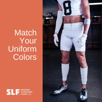 Thumbnail for Football Leg Sleeves [1 Pair] - for Adult & Youth - Calf Compression Sleeves for Men and Boys