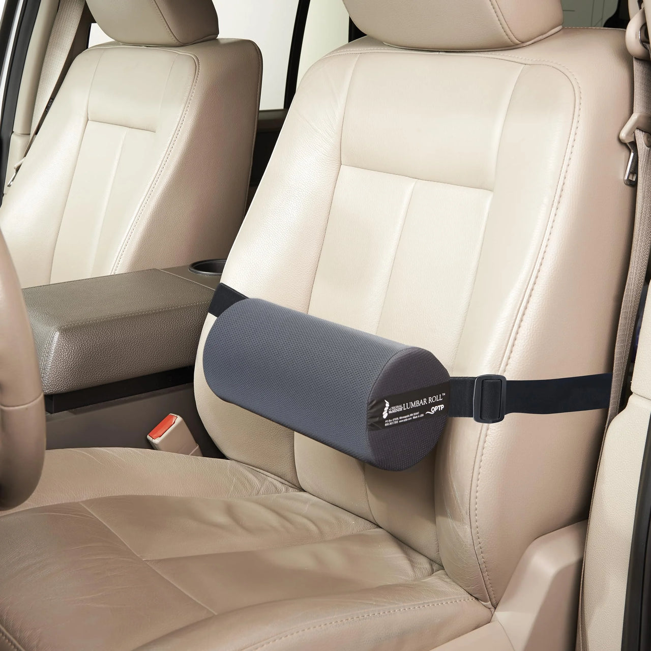 The Original Mckenzie Lumbar Roll by  – Usa-Made Low Back Lumbar Support for Office Chair & Car Seat Back Support Cushion. the Preferred Lumbar Pillow by Physical Therapists - Standard Density