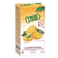 Thumbnail for (100 Packets) True Orange Sugar Free, On-The-Go, Caffeine Free Powdered Drink Mix