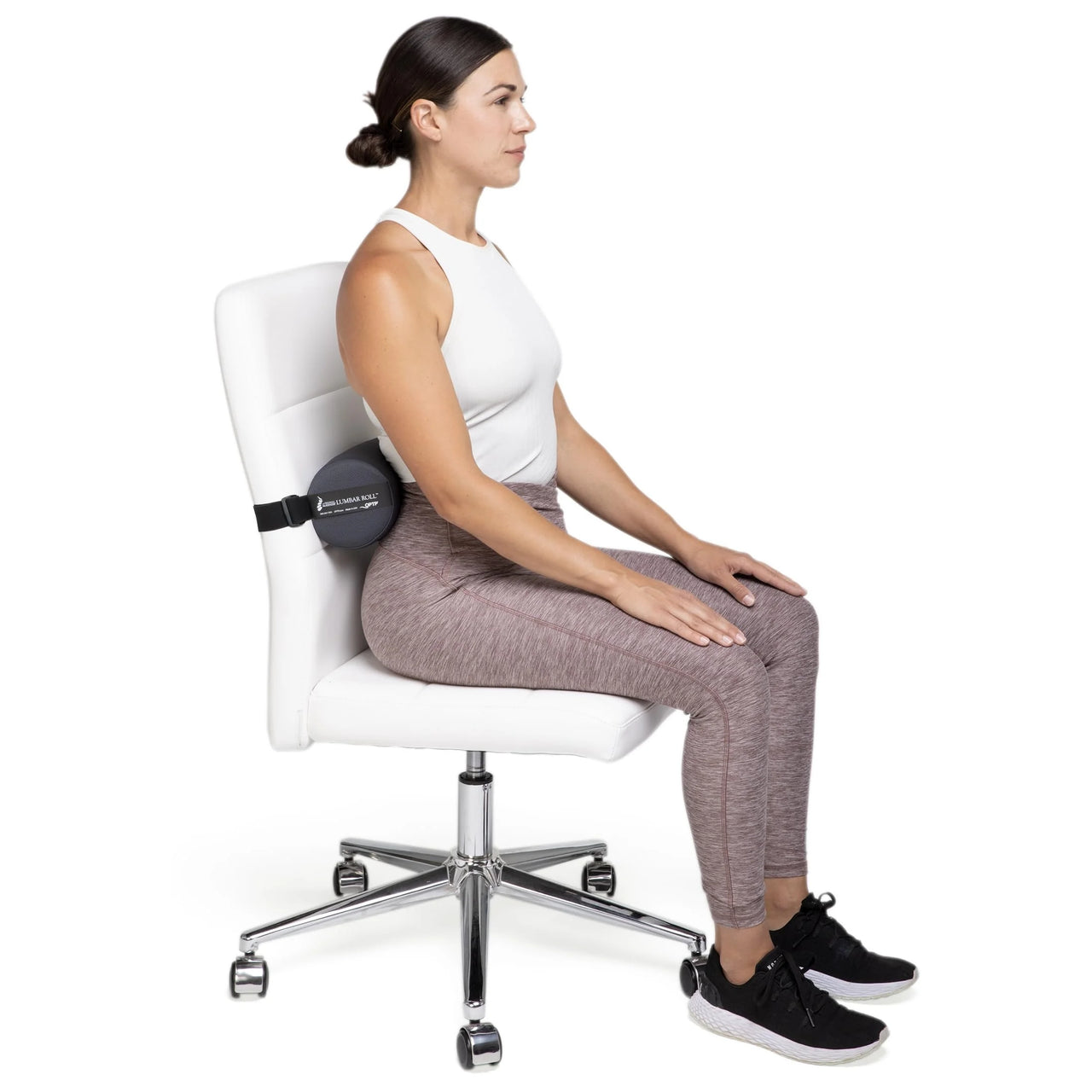 The Original Mckenzie Lumbar Roll by  – Usa-Made Low Back Lumbar Support for Office Chair & Car Seat Back Support Cushion. the Preferred Lumbar Pillow by Physical Therapists - Standard Density