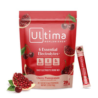 Thumbnail for Hydration Electrolyte Drink Mix Packets, Keto Sugar-Free Cherry Pomegranate 20 Ct