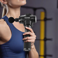 Thumbnail for VEVOR Massage Gun Deep Tissue with 9 Speed Levels & 6 Massage Heads, 24V 2500Mah Batteries, Percussion Muscle Massager for Athletes, Handheld Electric Massage Gun for Pain Relief, Muscle Relaxation