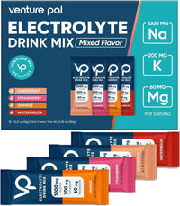 Thumbnail for High Sodium Sugar Free Electrolytes Powder Packet - Hydration Packets with Sodiu