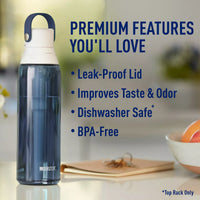 Thumbnail for Brita Water Bottle Plastic Water Bottle with Water Filter