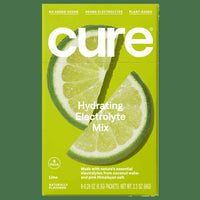 Thumbnail for Plant Based Electrolyte Mix | Powder for Dehydration Relief | Made with Coconut Water | Non-Gmo | No Added Sugar | FSA & HSA | Vegan | Paleo Friendly | Box of 8 Packets - Lime