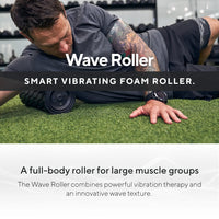 Thumbnail for Wave Roller High-Density Firm Foam Roller for Body & Large Muscles - Bluetooth Enabled
