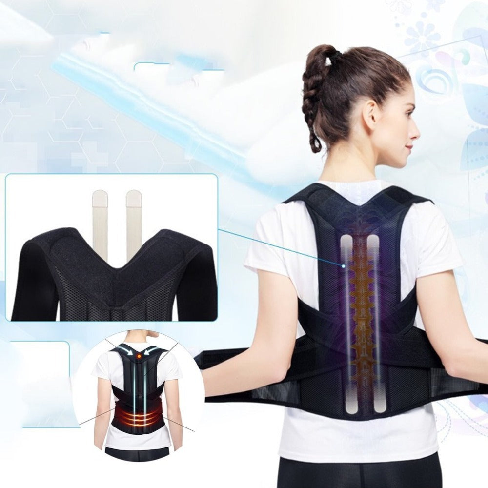 Posture Corrector Back Brace — Spine Alignment & Shoulder Support