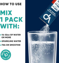 Thumbnail for High Sodium Sugar Free Electrolytes Powder Packet - Hydration Packets with Sodiu