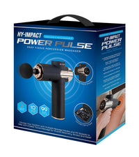Thumbnail for Power Pulse Deep Tissue Percussion Muscle Massager - Touch Control, 3 Modes, 99 Speeds & 10 Attachments