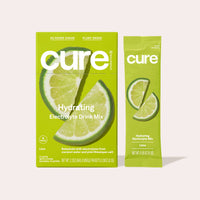 Thumbnail for Plant Based Electrolyte Mix | Powder for Dehydration Relief | Made with Coconut Water | Non-Gmo | No Added Sugar | FSA & HSA | Vegan | Paleo Friendly | Box of 8 Packets - Lime