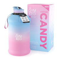 Thumbnail for Insulated Water Bottle 2.2 L Black Neoprene with Carry Handle & Leakproof Cap