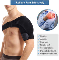 Thumbnail for Shoulder Brace for Torn Rotator Cuff, AC Joint Pain Relief - Arm Immobilizer Wrap,Recovery Shoulder Brace, Ice Pack Pocket, Stability Strap, Recovery Shoulder Brace, Ice Pack Pocket, Stability Strap