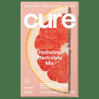 Thumbnail for Plant Based Electrolyte Mix | Powder for Dehydration Relief | Made with Coconut Water | Non-Gmo | No Added Sugar | FSA & HSA | Vegan | Box of 8 Packets - Grapefruit
