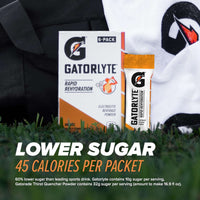Thumbnail for Gatorlyte Rapid Rehydration Watermelon Flavor, Powdered Energy Drink Mix, 0.52 Oz, 6 Count Packets