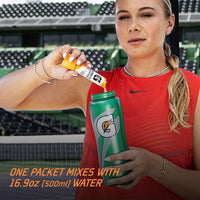 Thumbnail for Gatorlyte Rapid Rehydration Watermelon Flavor, Powdered Energy Drink Mix, 0.52 Oz, 6 Count Packets