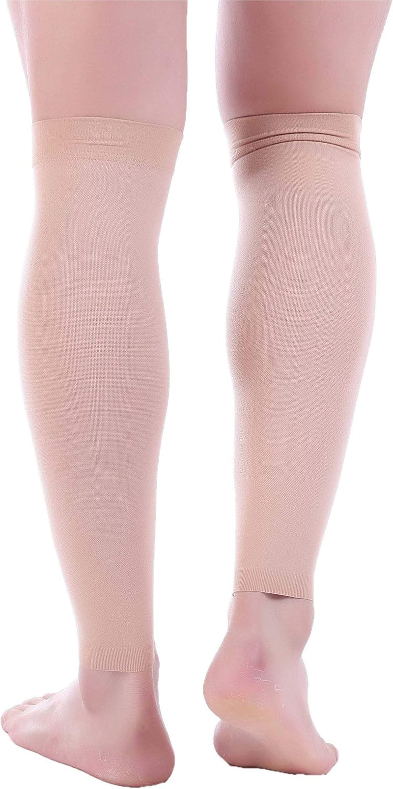Compression Calf Sleeve for Men & Women – 20-30Mmhg Graduated Support for Running, Shin Splints, Calf Strain – Knee High, Small to 6XL plus Size