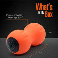 Thumbnail for Peanut Wireless Vibrating Massage Ball 3 Vibration Intensity Levels, 2 to 5 Hours Power Life